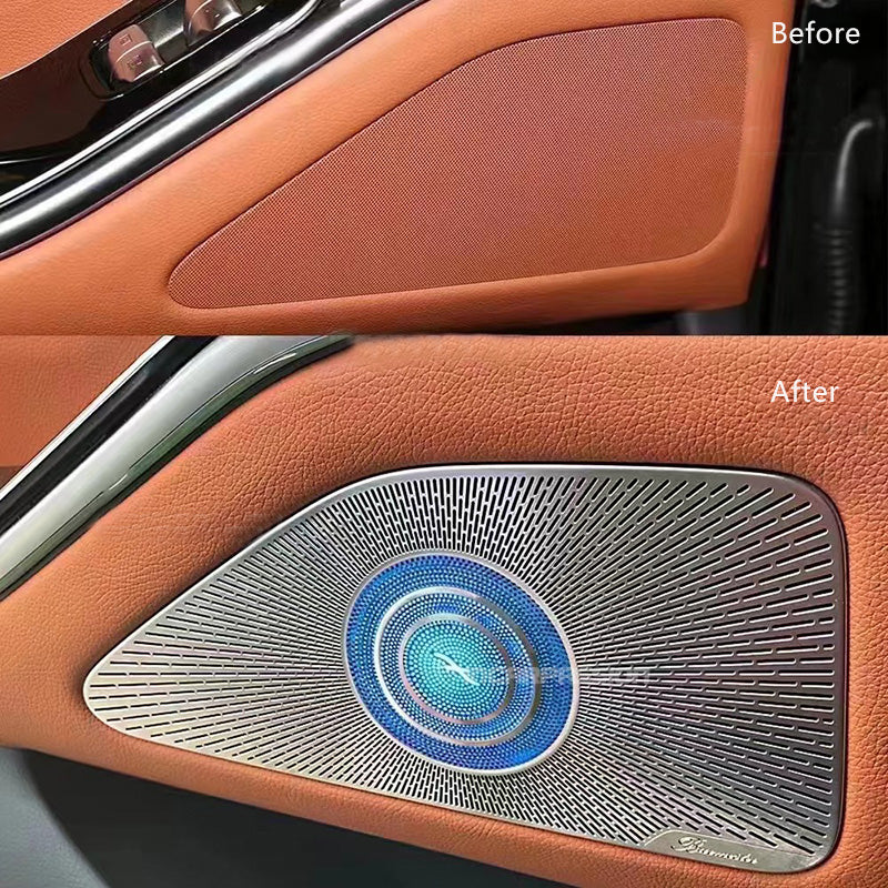 S Klasse W223 Lautsprecher Cover Türen Vonre und Hinten Beleuchtet