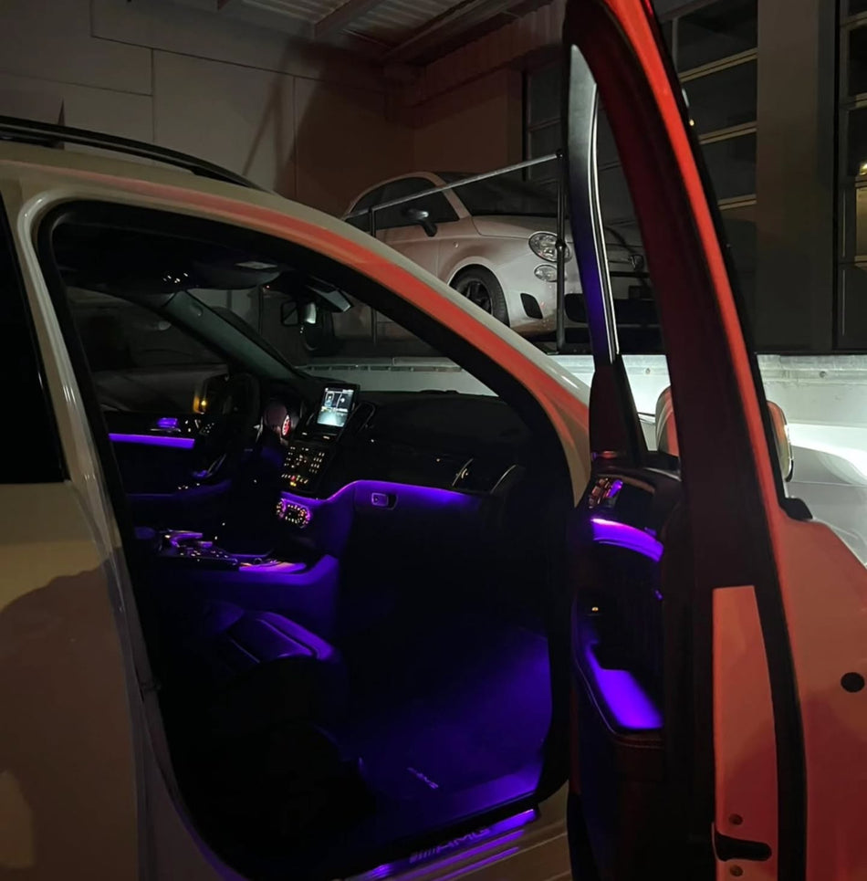 E/GLE/CLS W212/W166/C218 Ambiente umrüstung von 3 auf 12 Farben