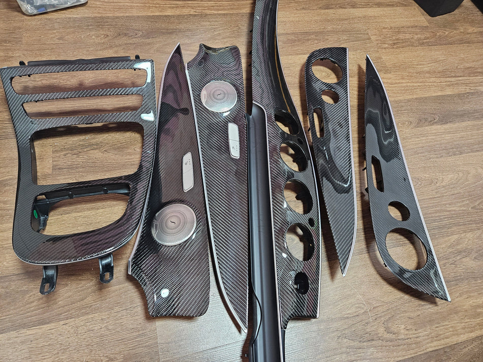 W213 Carbon Innenraum ersatz Blenden