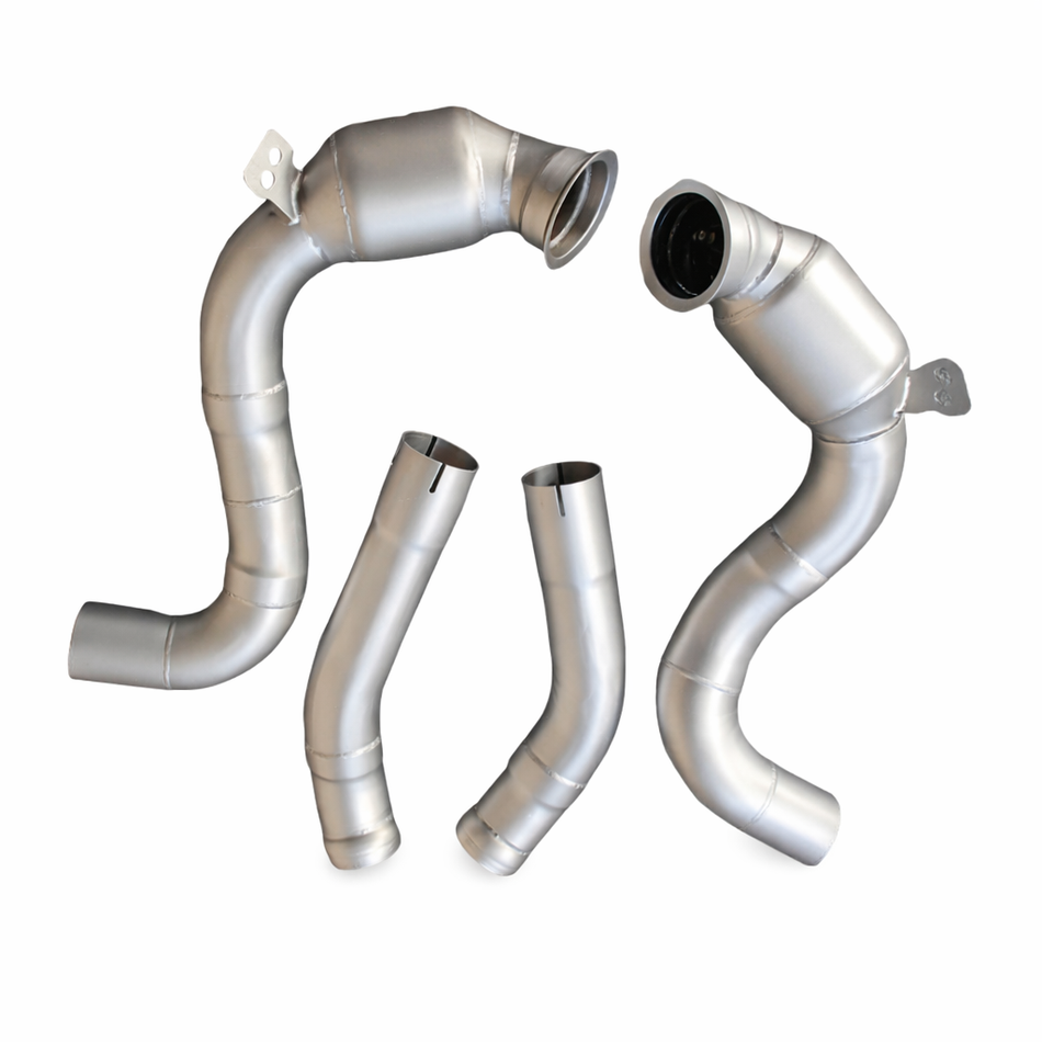 C63 W205 200 Zellen Downpipe