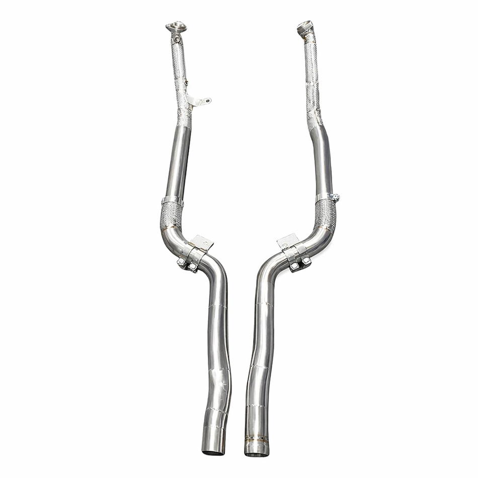 CLS500 C218 4.7L Catless Downpipe mit Hitzeschutz