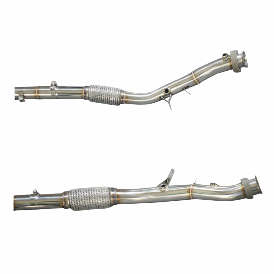 S500 4.7L C217 W222 Catless Downpipe