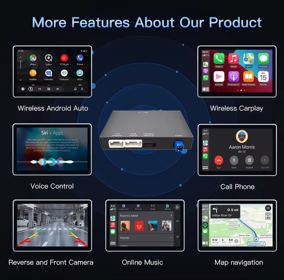 C Klasse W205 NTG 5.0 Carplay Interface